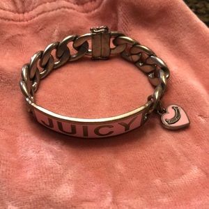 Vintage juicy couture tag bracelet
